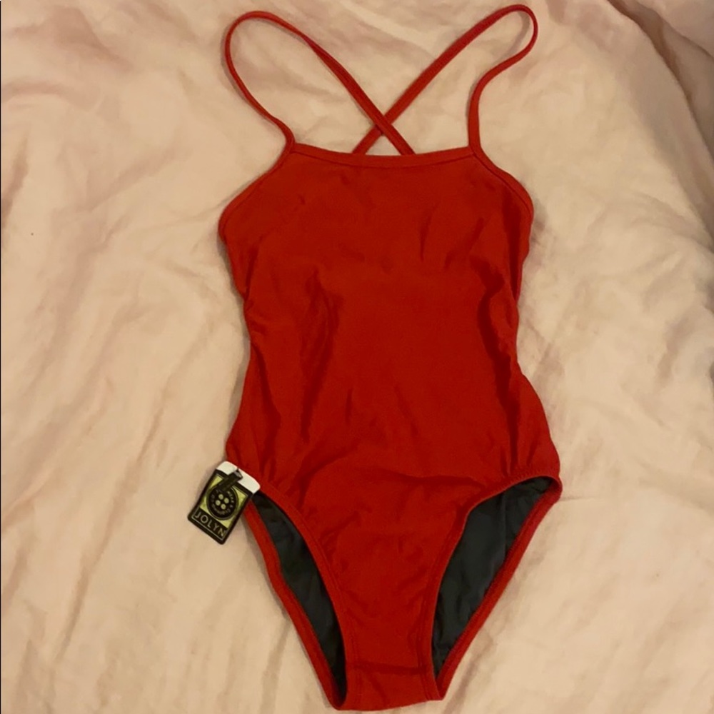 Red Jolyn Swimsuit
